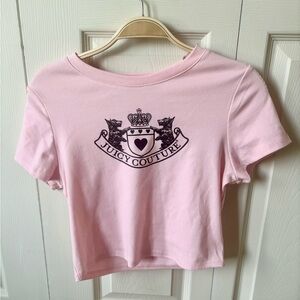 Juicy Couture Pink Graphic Tee